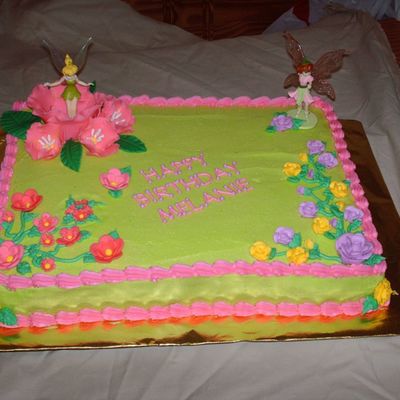Tinkerbell Birthday Cake