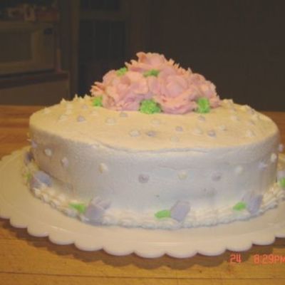 Wilton Rose Cake Class #1