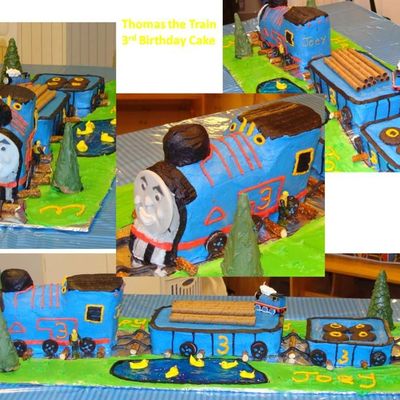 Thomas Train Cake