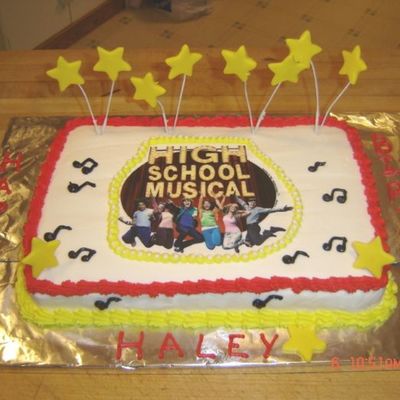 High School Musical Birthday Cake