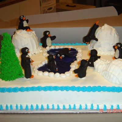 Penguin Cake