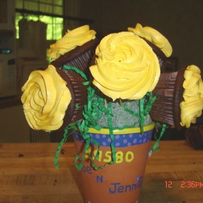 Cupcake Bouquet For Mother's Day