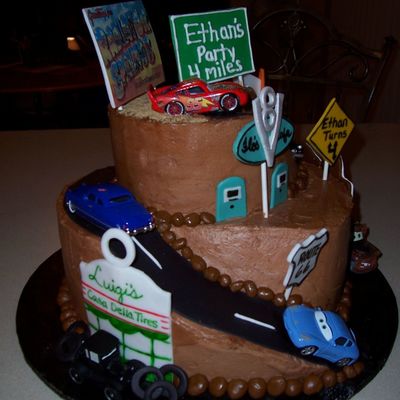 Radiator Springs Side View