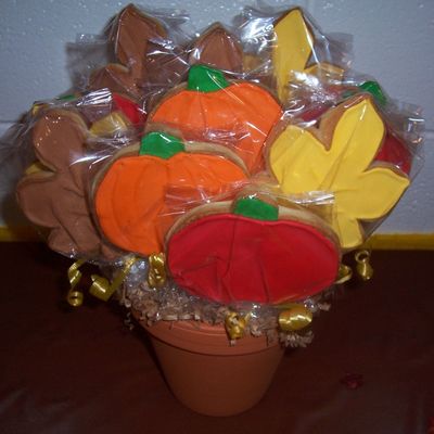 Fall Cookie Bouquet