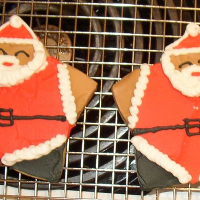 Santa Cookies