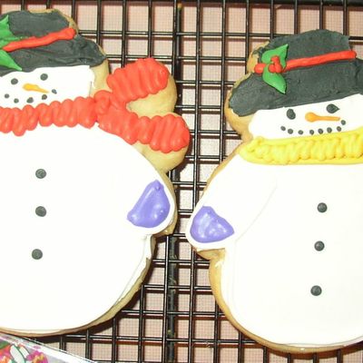 Snowmen Cookies