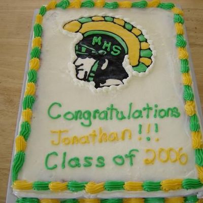 Trojan Grad Cake