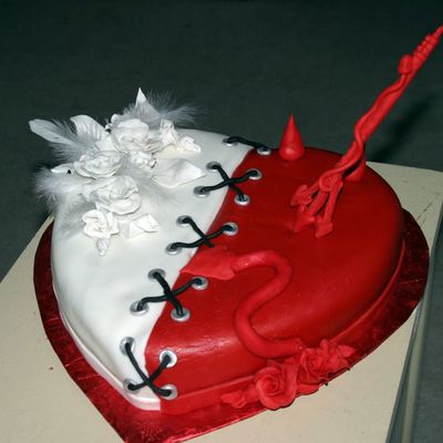 Naughty And Nice Cake