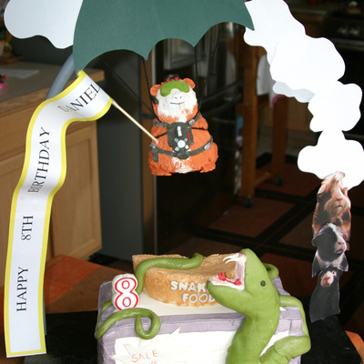 G-Force Birthday Cake