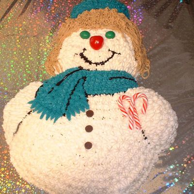 School Colors Snowman