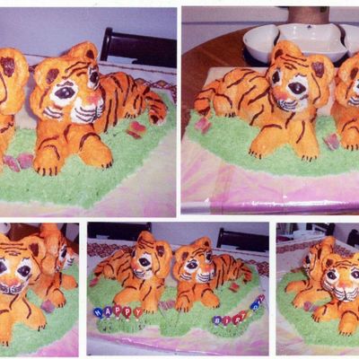 Tiger Cubs Cake