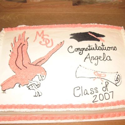 Montclair State University Graduation Cake