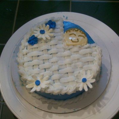 Baby Carriage Cake