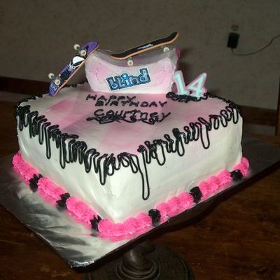 Skater Girl Cake!