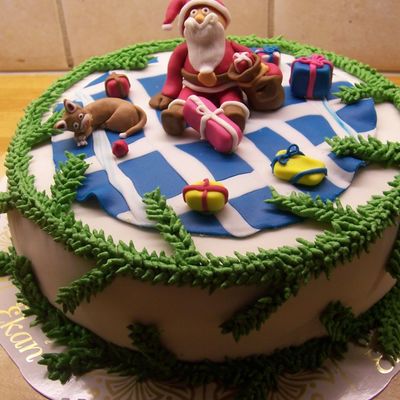 Santa Got His Cake....