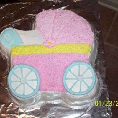 Baby Buggie Cake