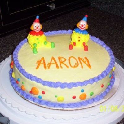 Clown Birthday Cake