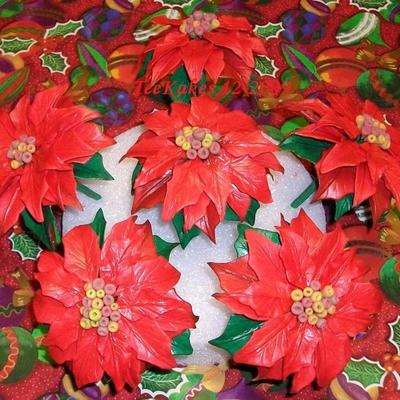 Christmas Poinsettias