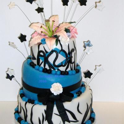 Topsy Turvy Birthday Cake