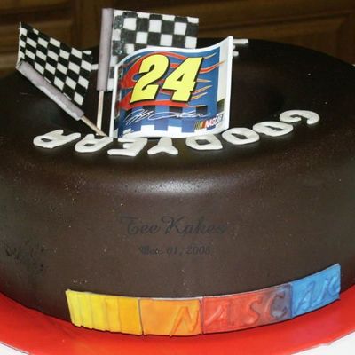 Nascar Tire, Jeff Gordon