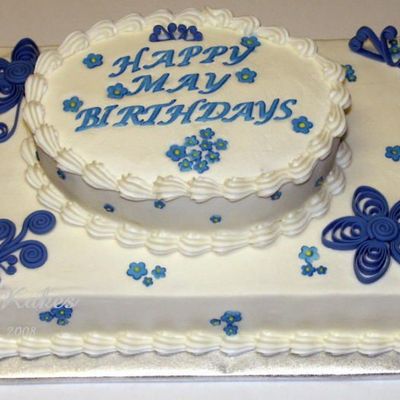 Quilled Birthday Cake