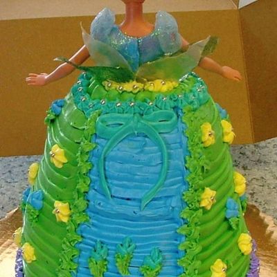 Barbie Fairy Cake (Back View)