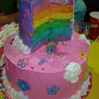 Inside Of My Little Pony Cake