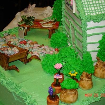 Closeup Of Greenhouse