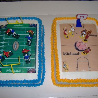 Basketball And Football