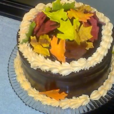 First Chocolat Wedding Cake