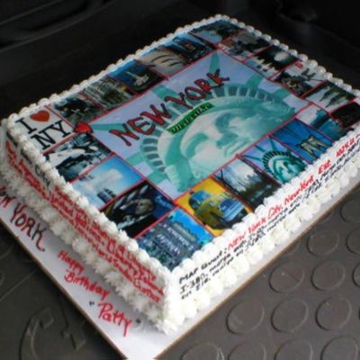 New York On A Cake