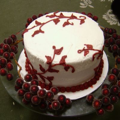 Sisters Trial Wedding Cake