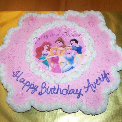 Princess Cupcake Cake