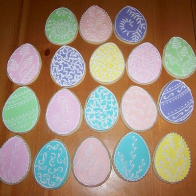 Easter Egg Cookies