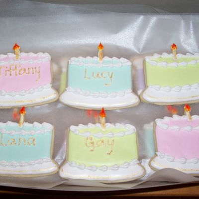 Birthday Cake Cookies