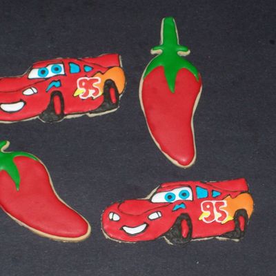 Lightning Mcqueen And Chili Peppers