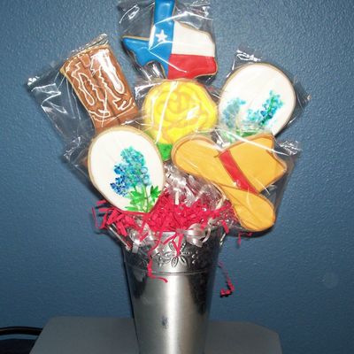 Texas Cookie Bouquet