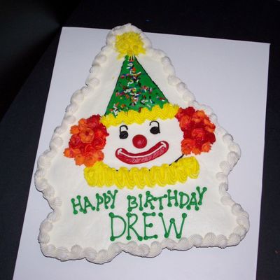 Clown Cupcake Cake