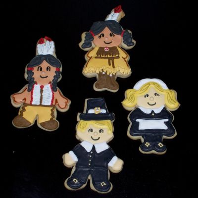 Indians And Pilgrims