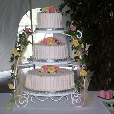 Blush Wedding Cake