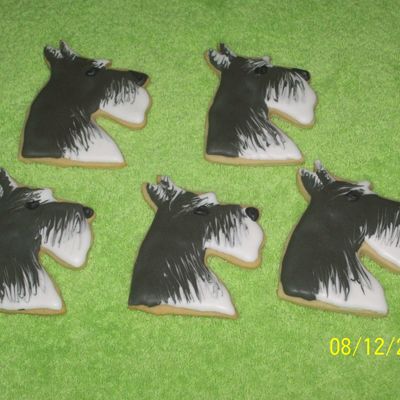 Schnauzer Cookies