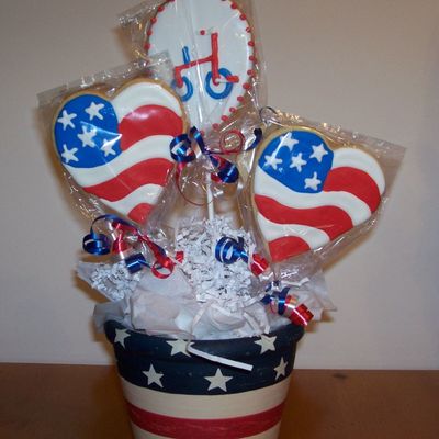 Patriotic Centerpiece Bouquet