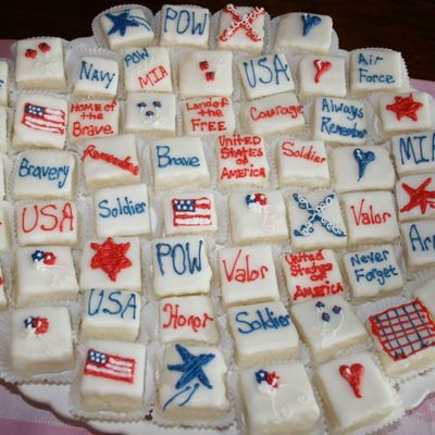 Memorial Day Petite Fours