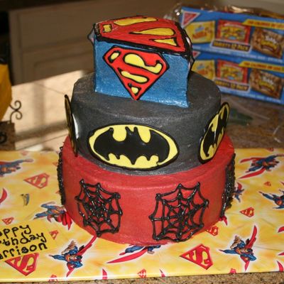 Super Hero Cake