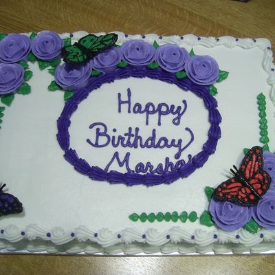 1St Butterfly Cake