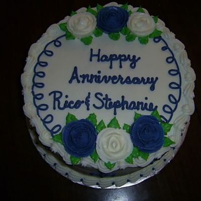 Blue & White Anniversary