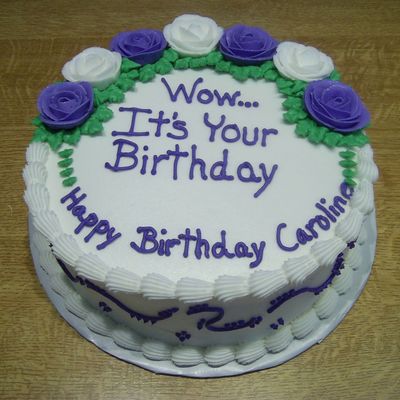 Last Minute Birthday Cake