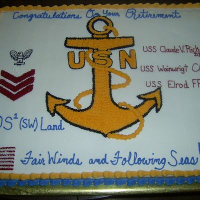 First Retirement Cake