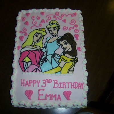 Disney Princess Cake