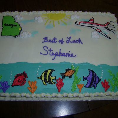 Going Away Cake